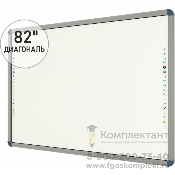 Интерактивная доска для Школы и ВУЗа New Touch H82